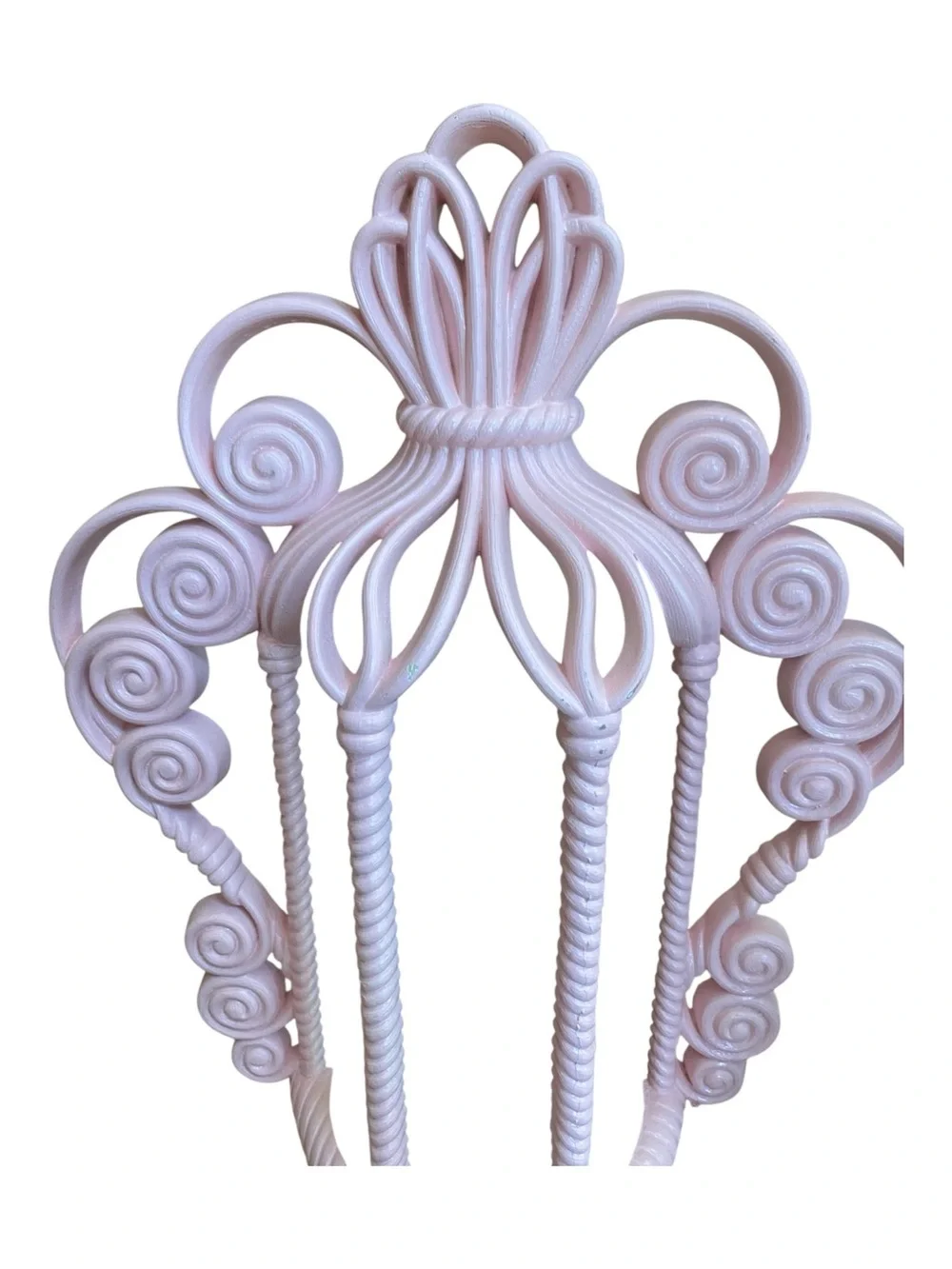 Burwood Vintage Birdcage Style Hanging Wall Planter Pink 1970s Retro